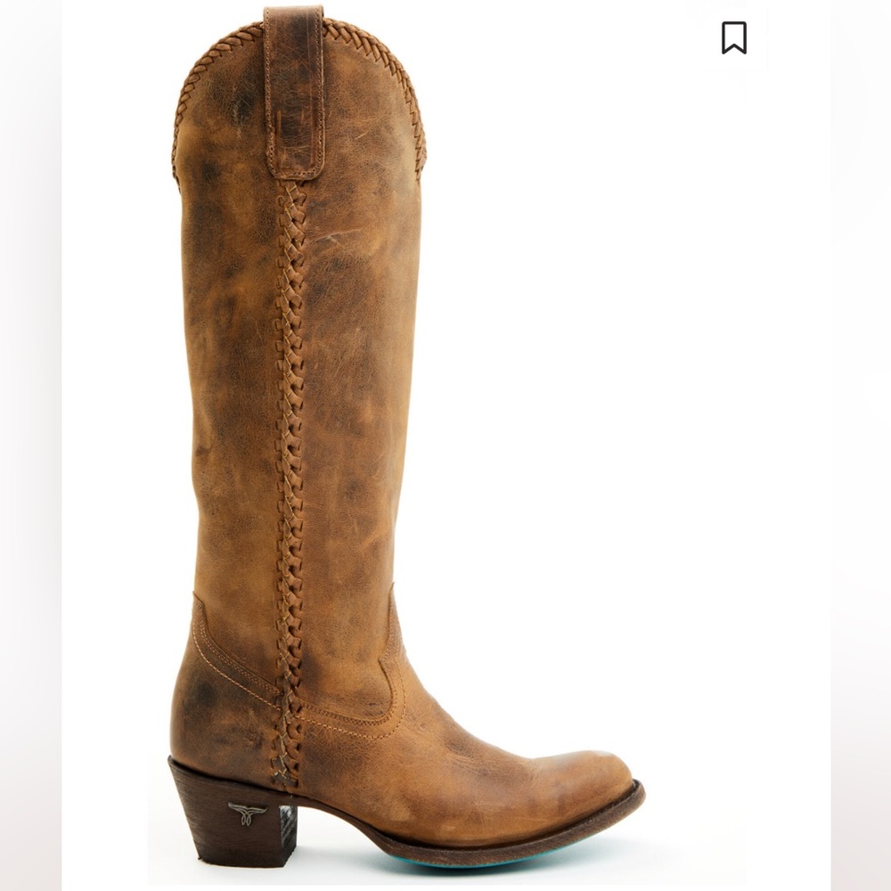 Lane “Plain Jane” Brown Leather Western Boots